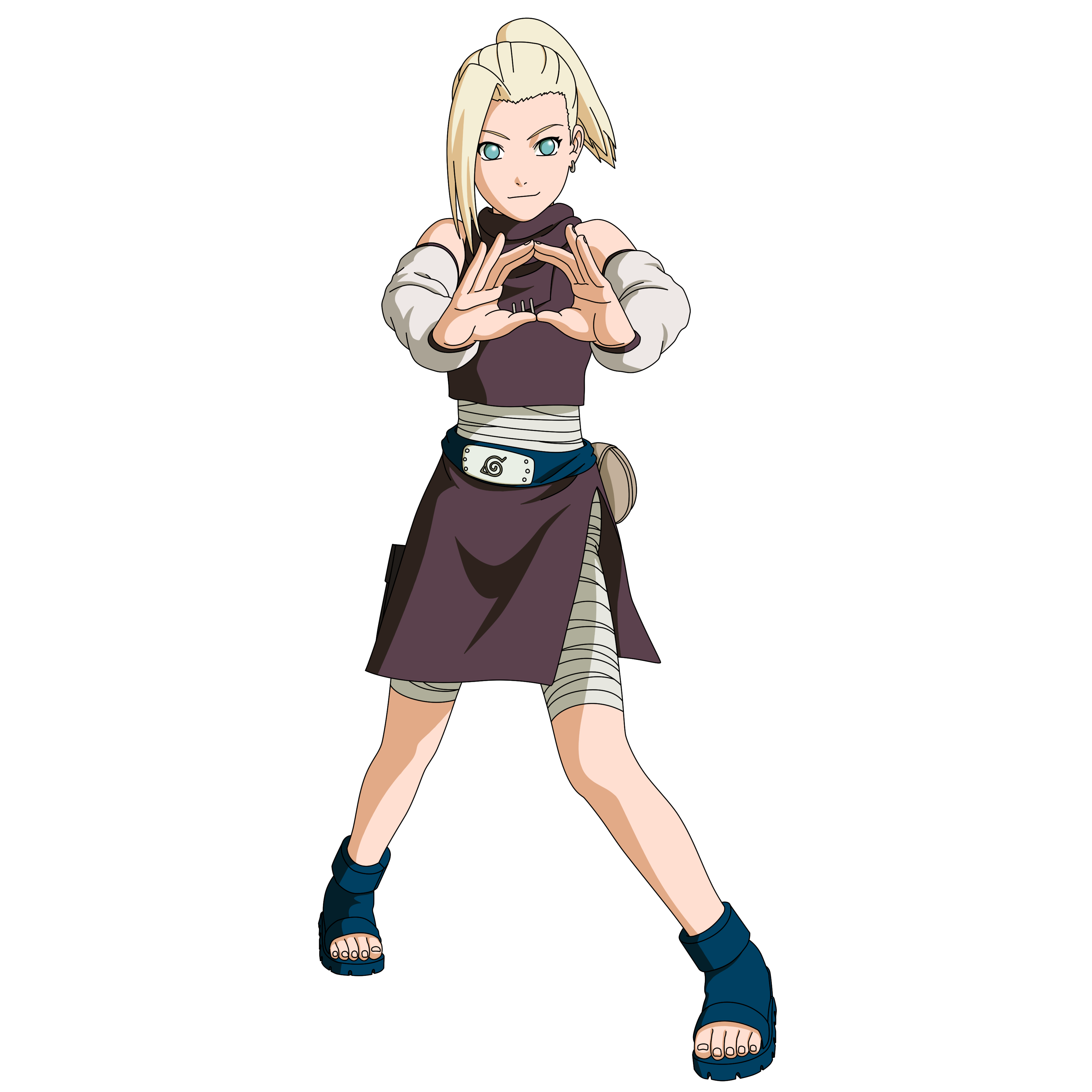 A ninja das flores